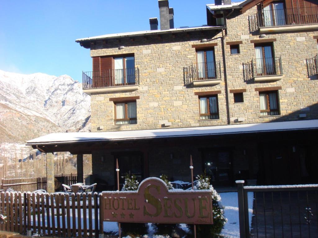 Hotel Sesue Benasque Exterior foto